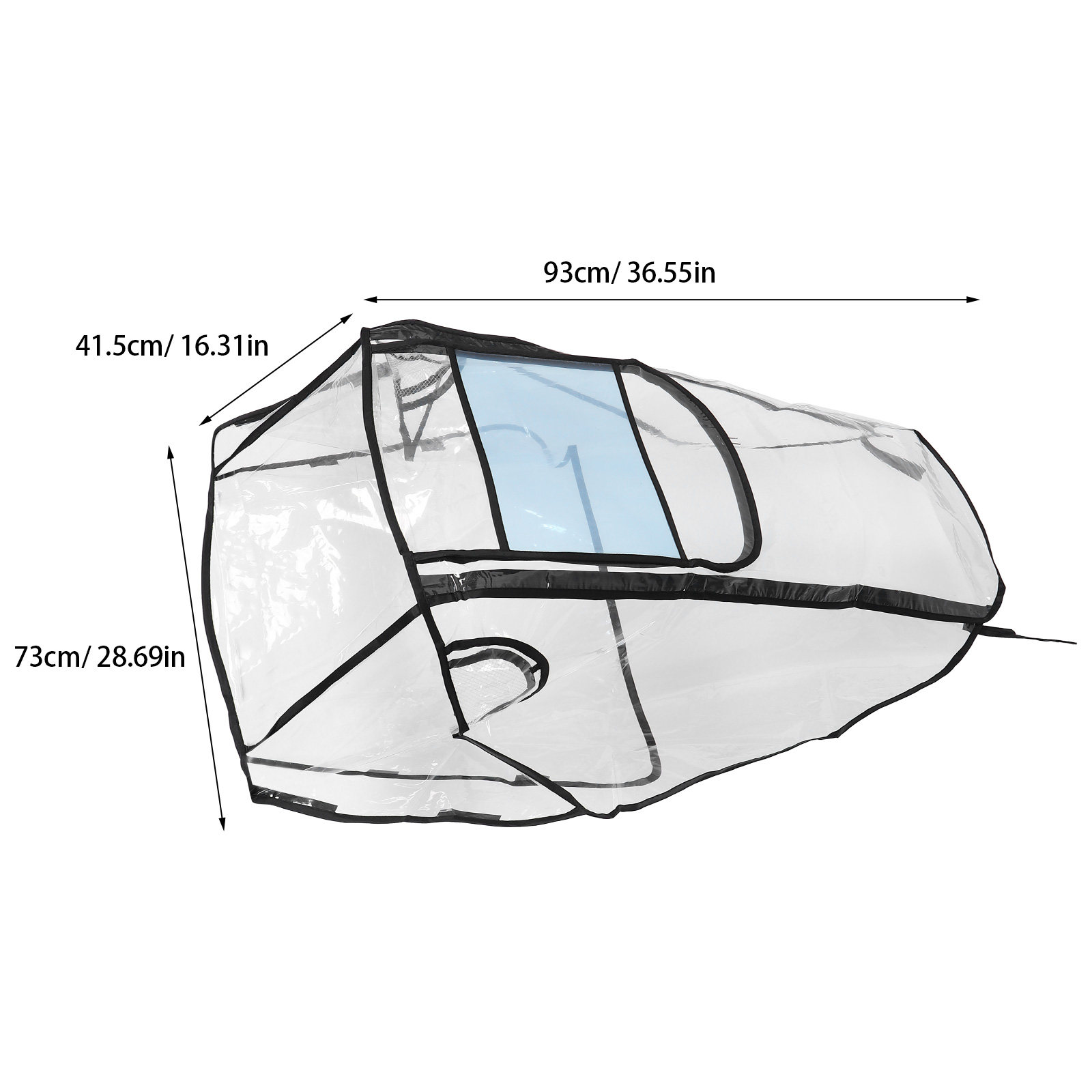 Clear Stroller Rain Cover Wate - Stroller Rain Cover ulasan dan harga