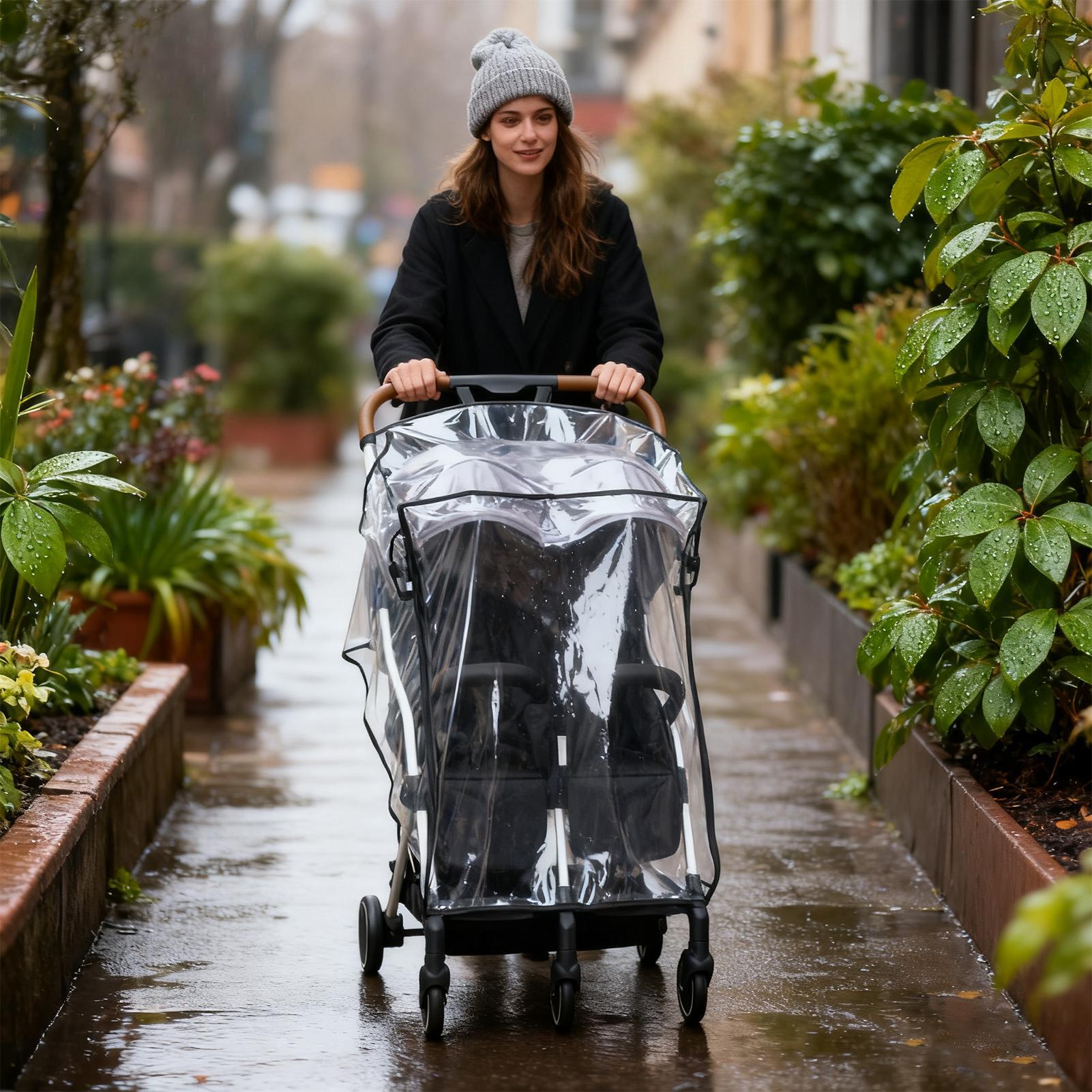Baby Stroller Rain Cover Windp - Stroller Rain Cover ulasan dan harga