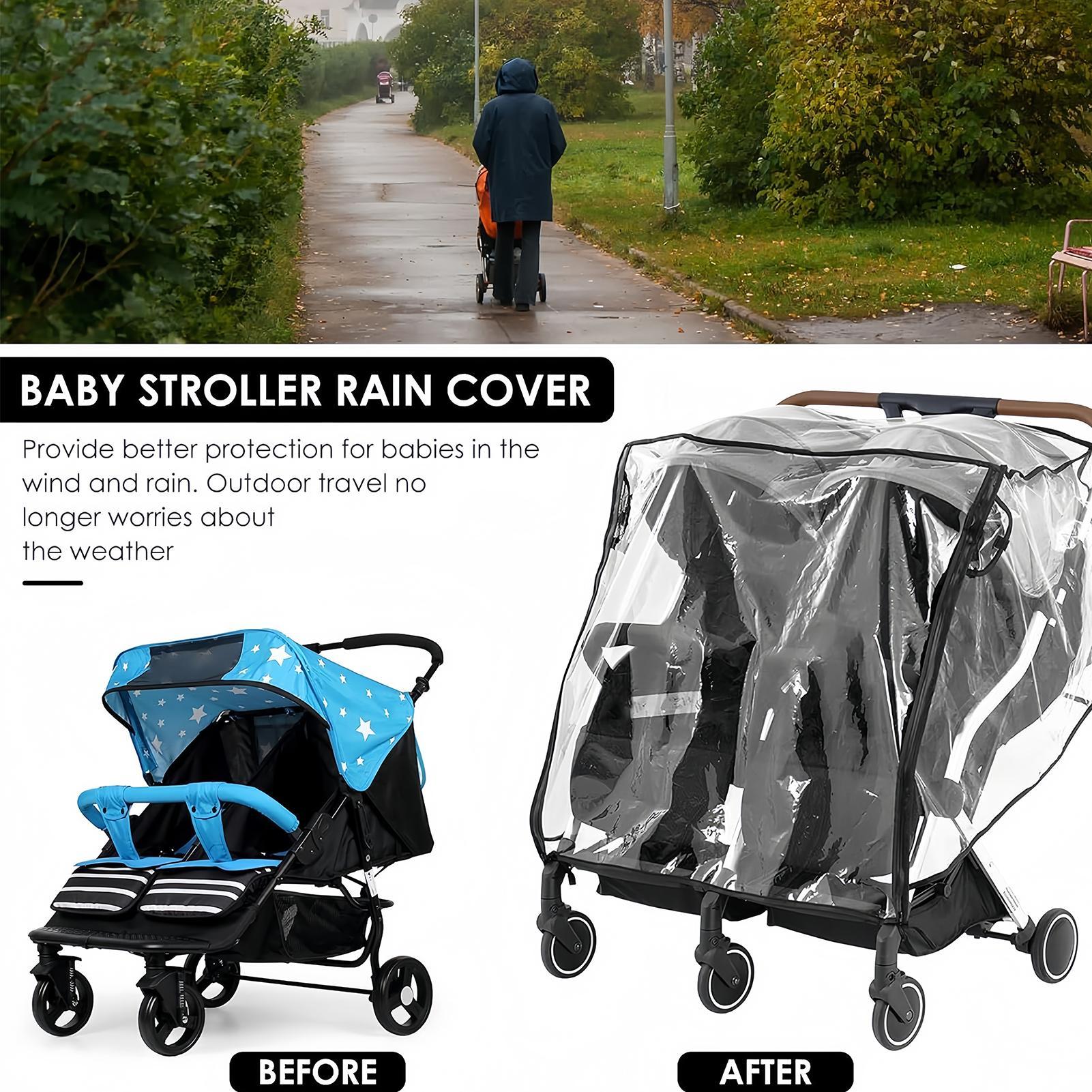 Baby Stroller Rain Cover Windp - Stroller Rain Cover ulasan dan harga