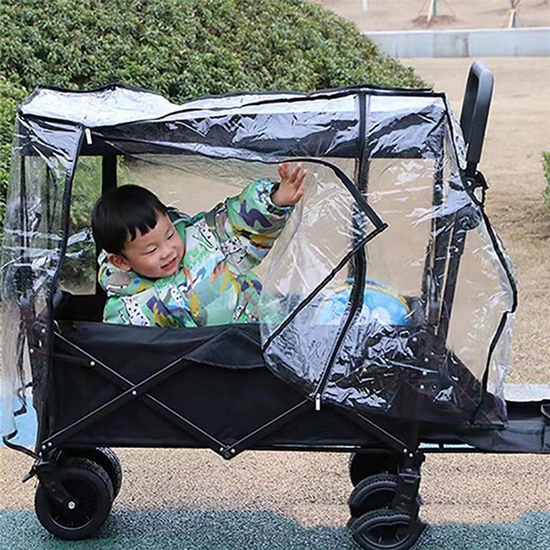 AEF6-Camping Trolley Rain Cove - Stroller Rain Cover ulasan dan harga