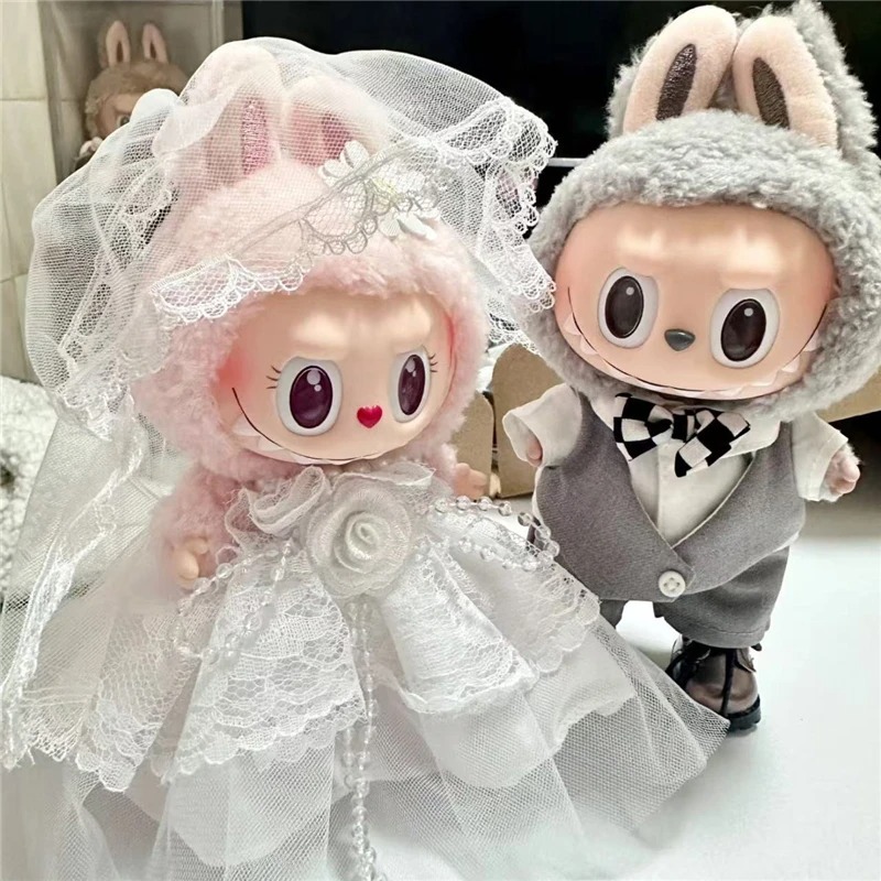 15 17cm For Labubu Doll Weddin - Baby Products Manufacturers ulasan dan harga