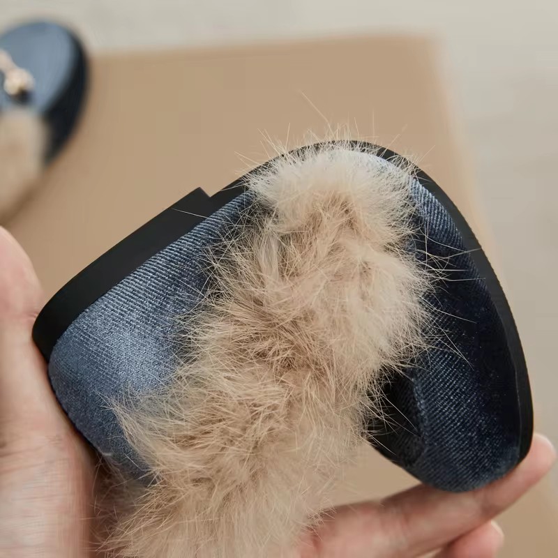 Winter Kids Fur Princess Shoes - Baby Products Brand ulasan dan harga