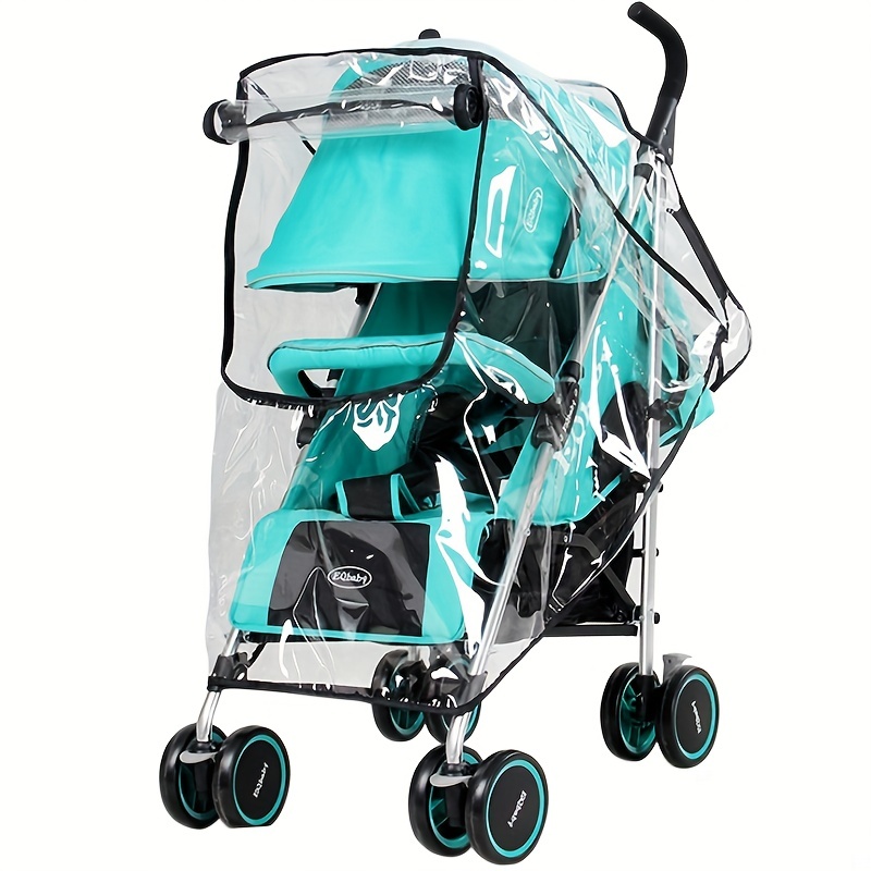 1pc Portable Universal Waterpr - Stroller Rain Cover ulasan dan harga