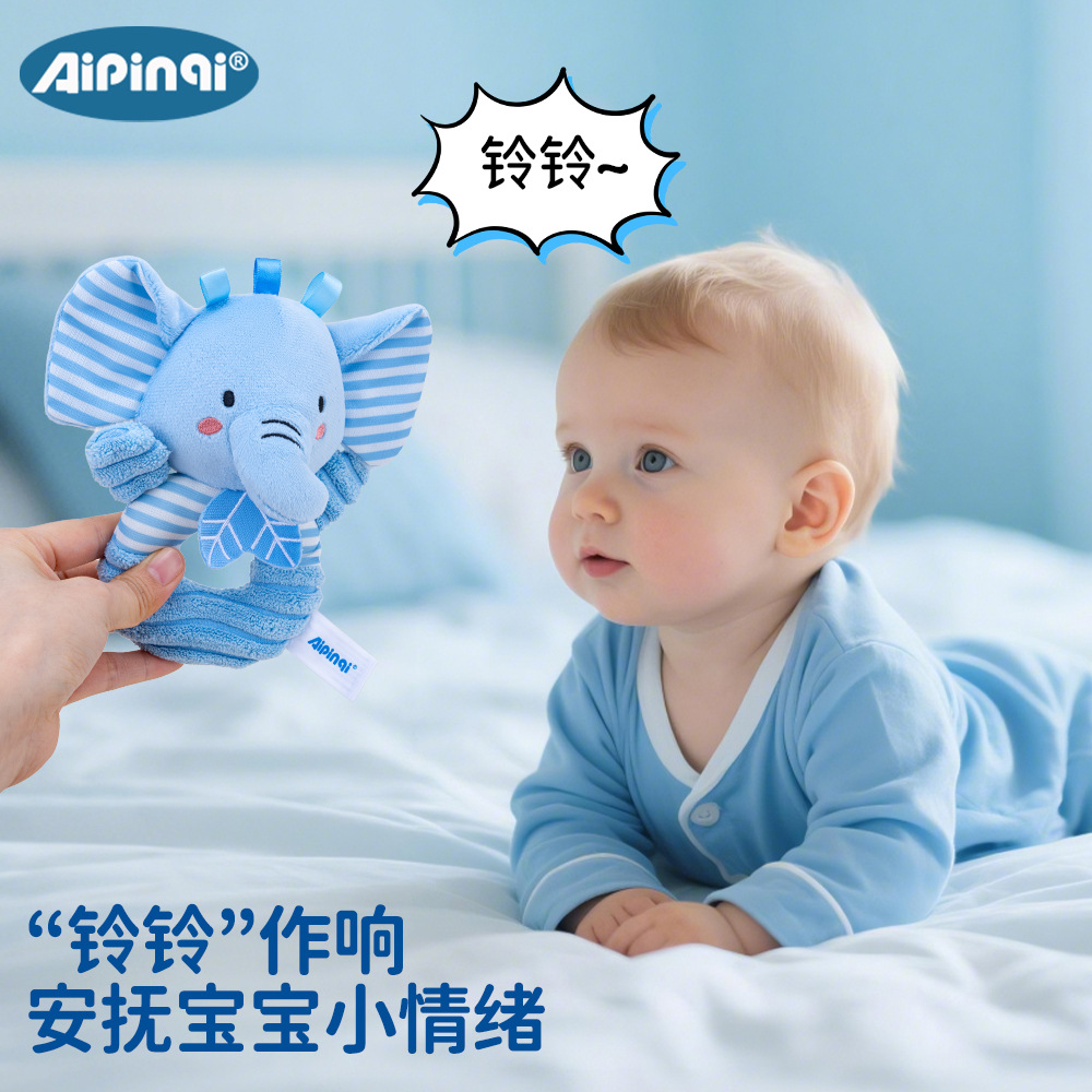 New Baby Rattle Toys Cartoon A - Baby Rattle Toy Set ulasan dan harga