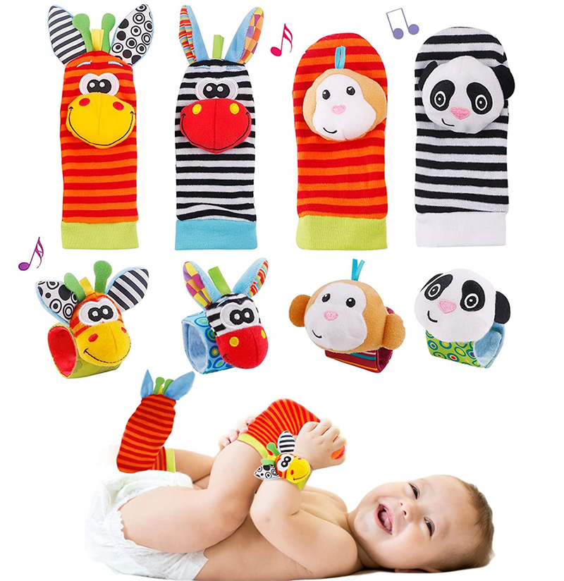 Baby Socks Rattle Toys for Bab - Baby Rattle Toy Set ulasan dan harga