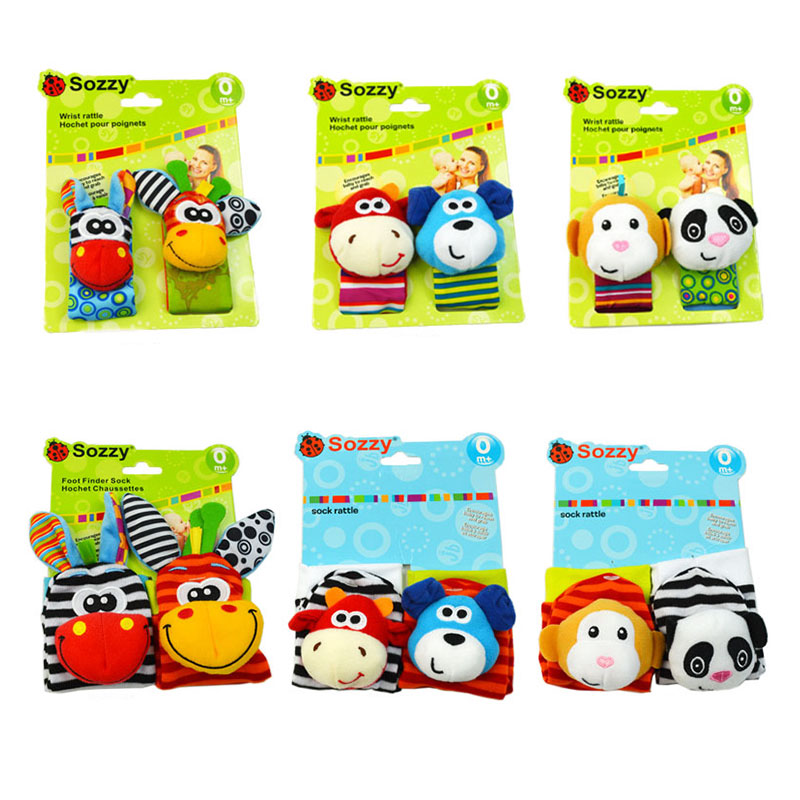 Baby Socks Rattle Toys for Bab - Baby Rattle Toy Set ulasan dan harga