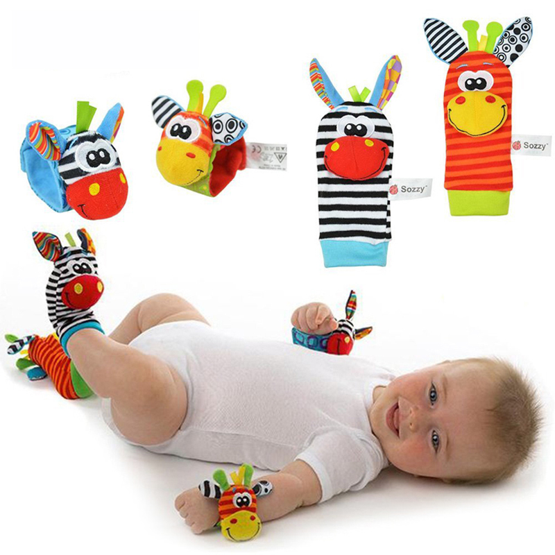 Baby Socks Rattle Toys for Bab - Baby Rattle Toy Set ulasan dan harga