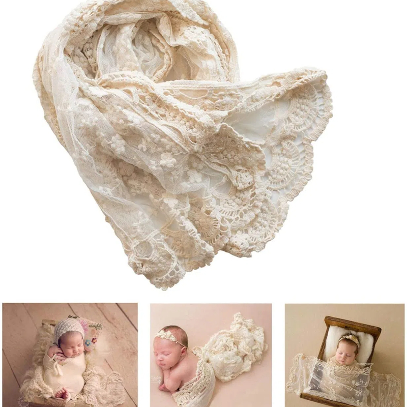 Newborn Photography Prop Lace  - Baby Products Photoshoot ulasan dan harga