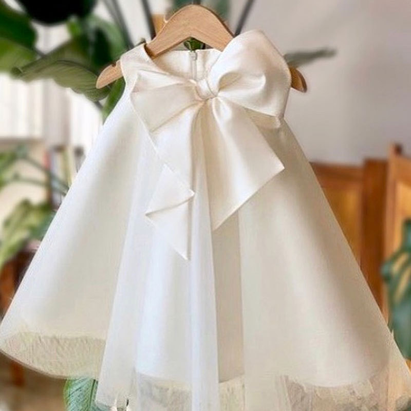 Summer Big Bow Baby Girl Dress - Baby Products Manufacturers ulasan dan harga