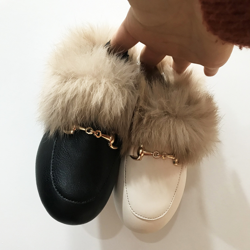 Winter Kids Fur Princess Shoes - Baby Products Brand ulasan dan harga