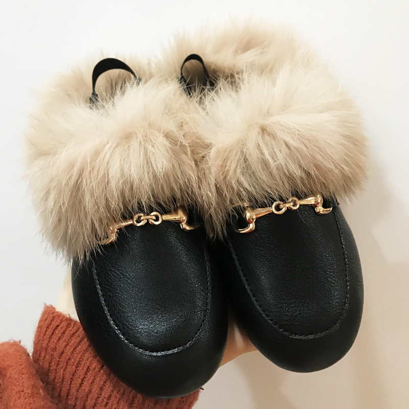 Winter Kids Fur Princess Shoes - Baby Products Brand ulasan dan harga