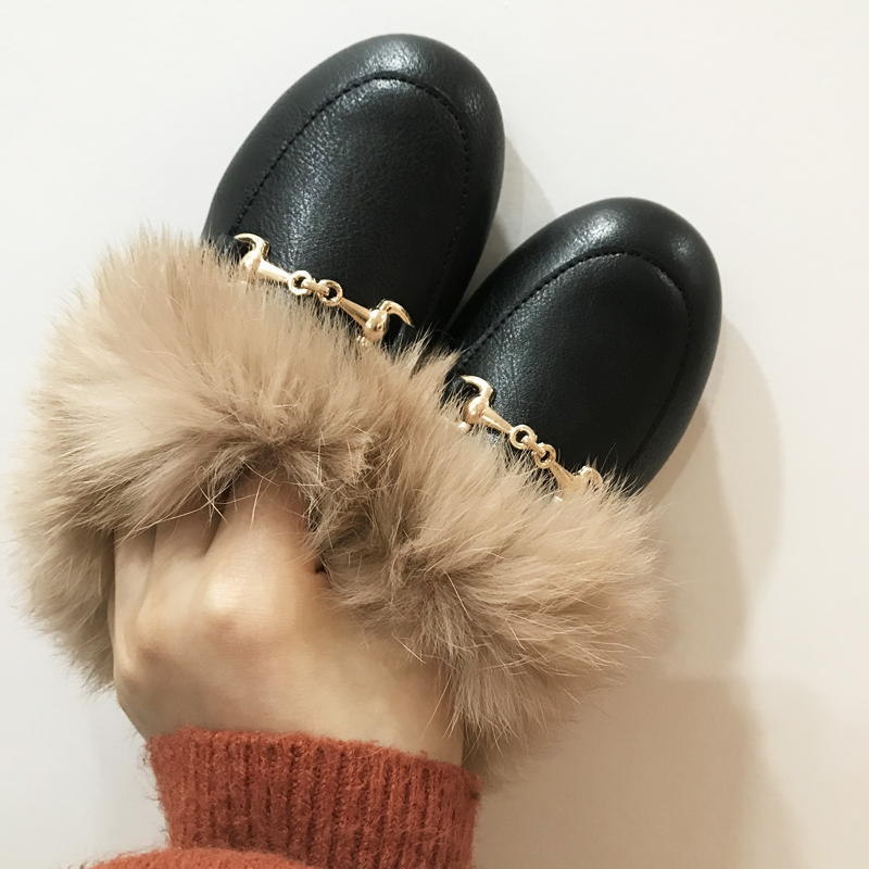 Winter Kids Fur Princess Shoes - Baby Products Brand ulasan dan harga