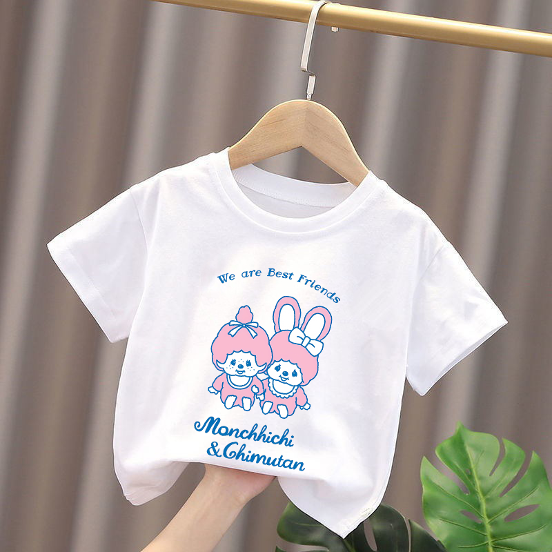 Monchhichi Kids T-shirts Anime - Baby Products Manufacturers ulasan dan harga