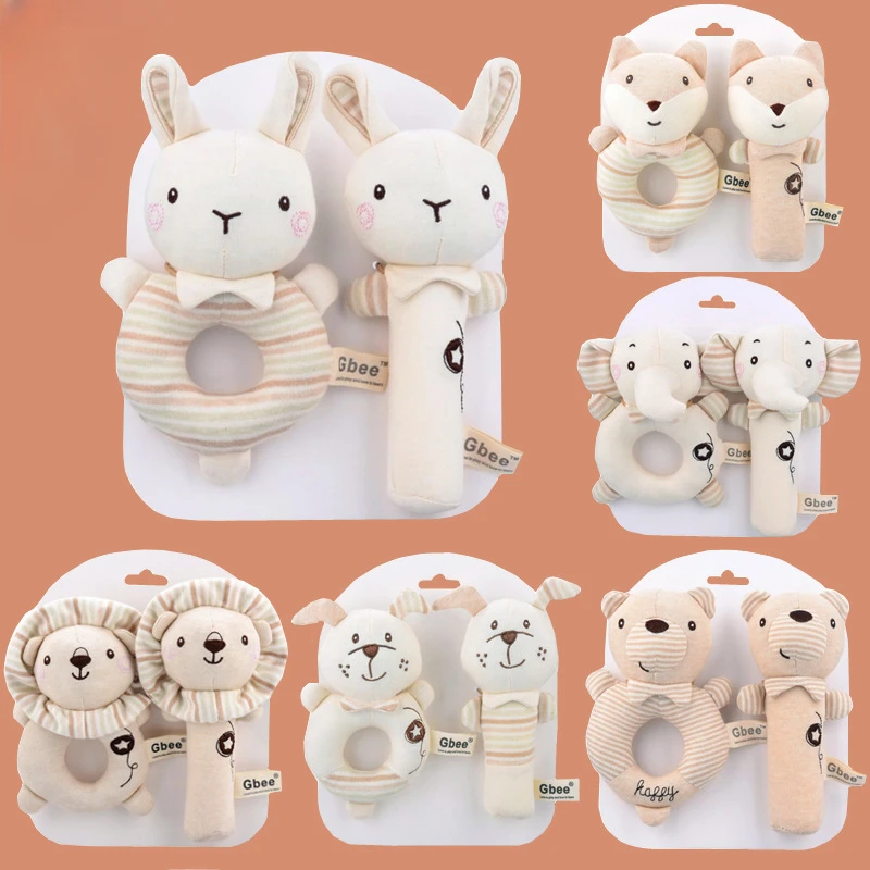 Baby Rattles Soft Cartoon Cute - Baby Rattle Toy Set ulasan dan harga