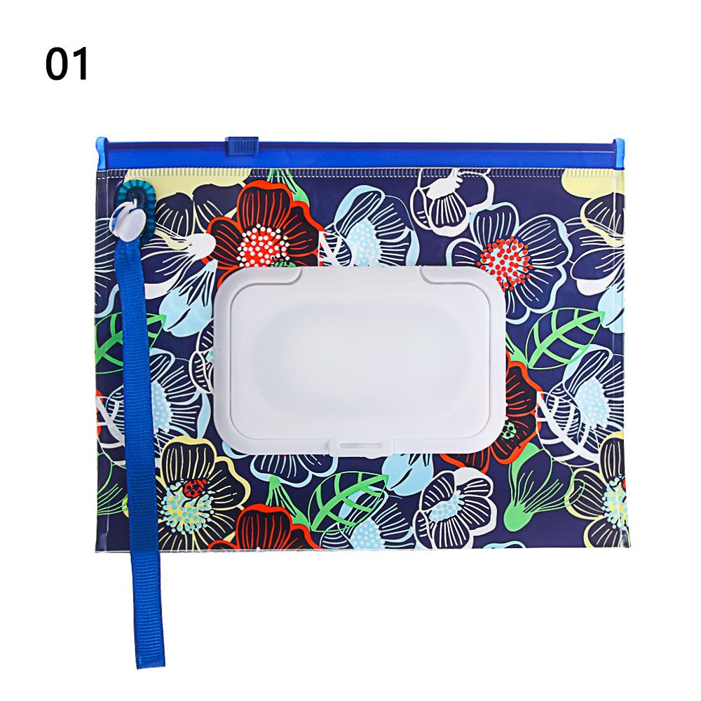 Portable Flip Cover Wet Wipes  - Baby Products Carry Bag ulasan dan harga