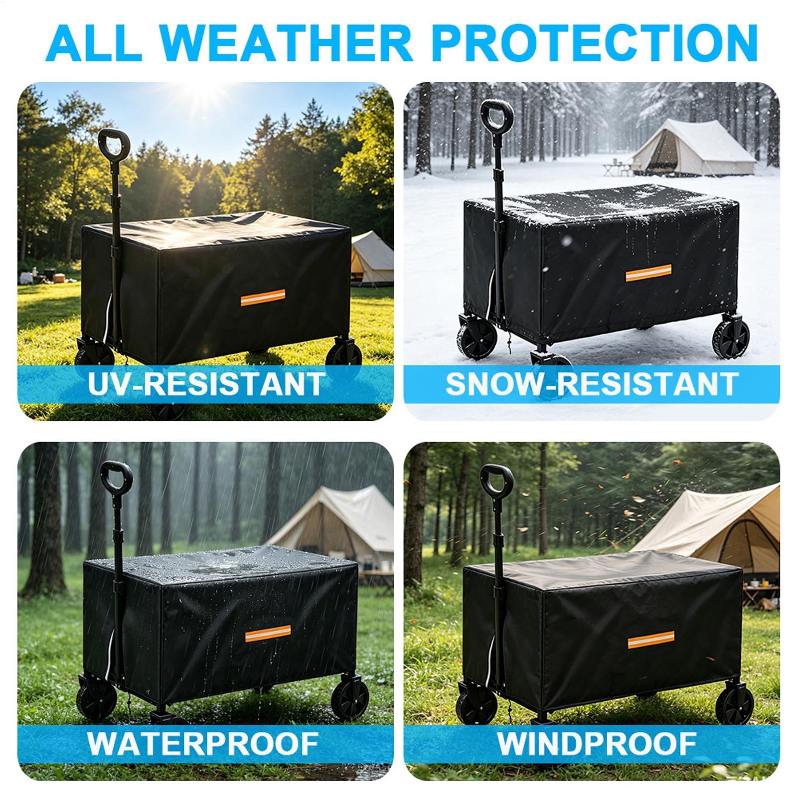 Durable Oxford Cloth Wagon Pro - Stroller Rain Cover ulasan dan harga