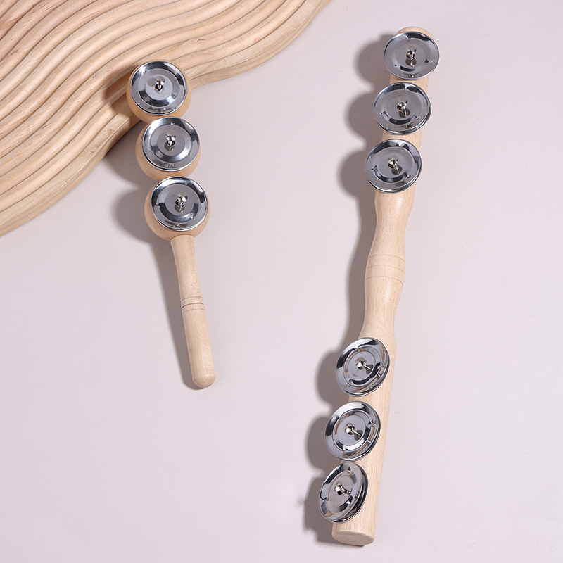 //1PC new Orff Wooden Hand 3/6 - Baby Rattle Toy Set ulasan dan harga