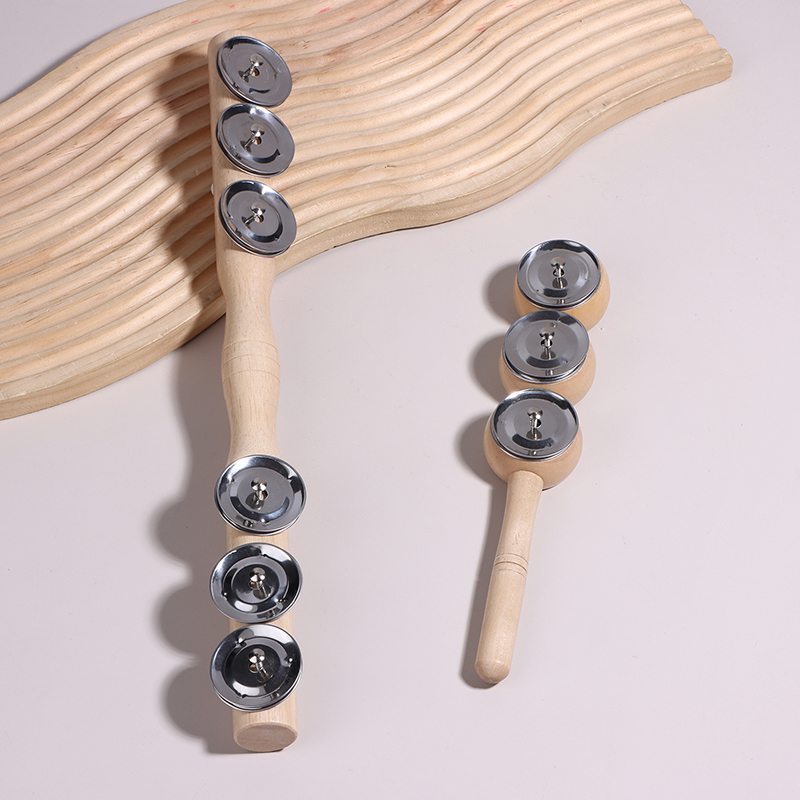 //1PC new Orff Wooden Hand 3/6 - Baby Rattle Toy Set ulasan dan harga