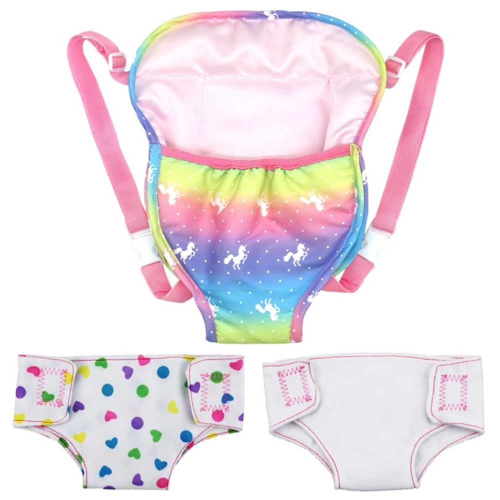 2pcs Doll Diaper Underwear and - Baby Products Carry Bag ulasan dan harga