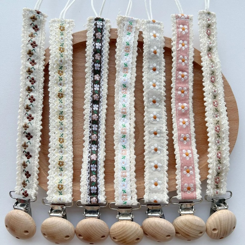 Lace Pacifier Clip Chain for N - Baby Products Manufacturers ulasan dan harga
